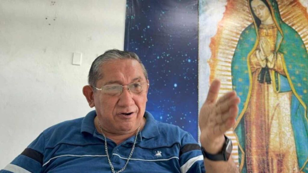 David Alberto Martín Leal, párroco del Santuario Guadalupano de Chetumal y auxiliar de exorcista.