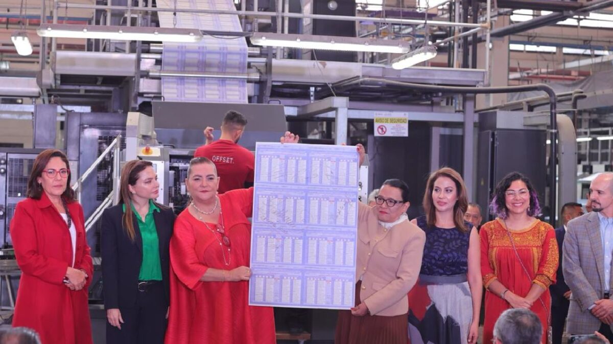 El INE se alista para las elecciones.