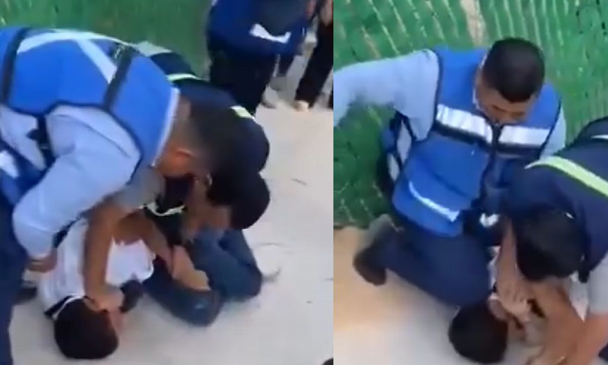 Agreden a joven en una obra en construcción.