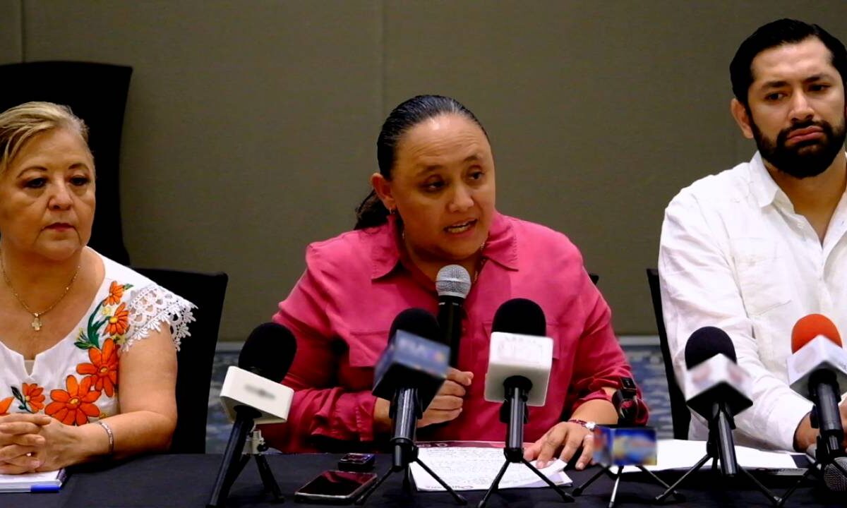 La secretaria de Gobierno de Quintana Roo, Cristina Torres.