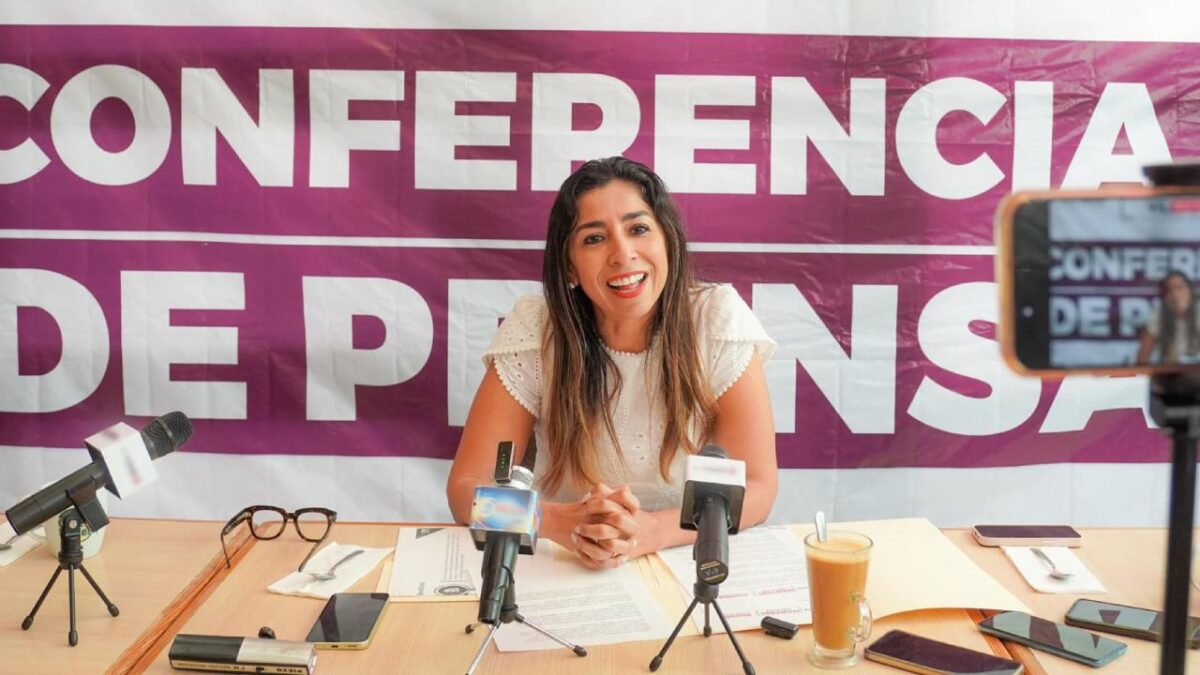 La diputada federal, Marybel Villegas Canche.