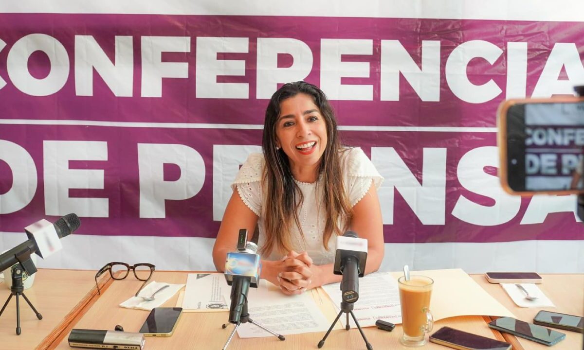 La diputada federal, Marybel Villegas Canche.