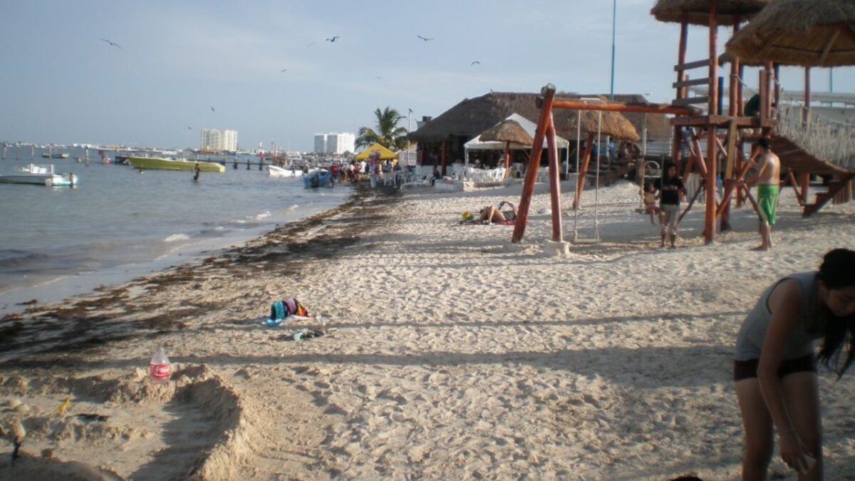 Playa del Niño, en Puerto Juárez.