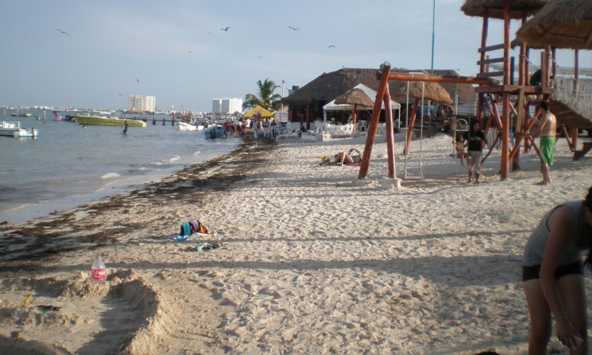 Playa del Niño, en Puerto Juárez.