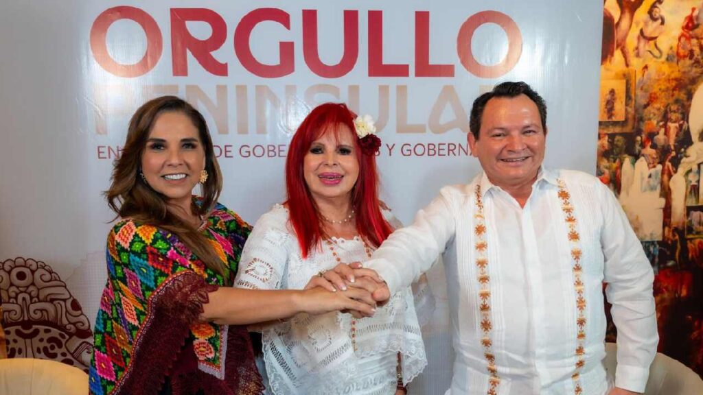 Gobernadores de Quintana Roo, Campeche y Yucatán.