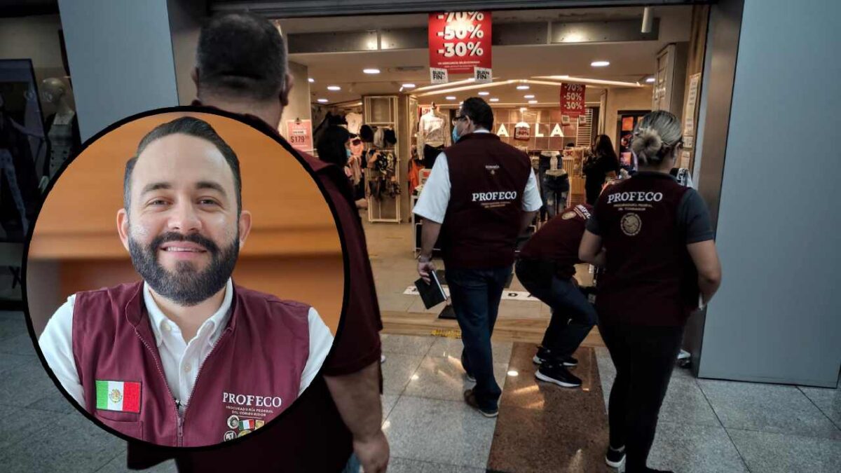 Personal de Profeco, en el Caribe Mexicano.