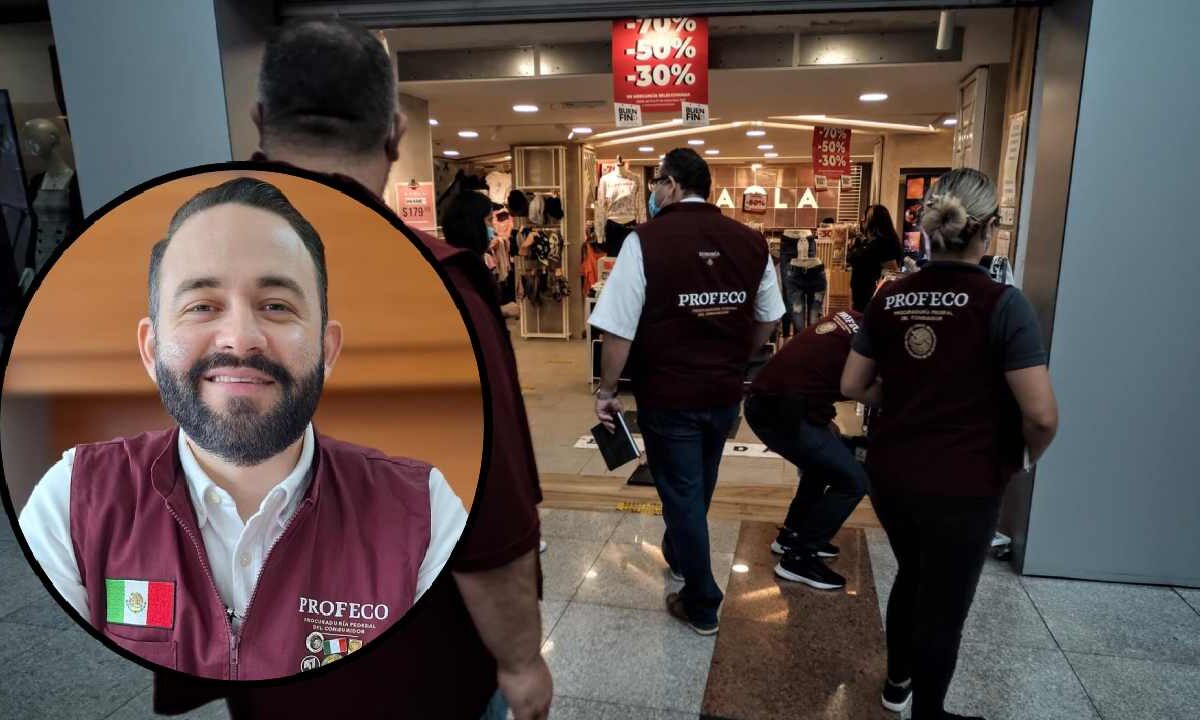 Personal de Profeco, en el Caribe Mexicano.