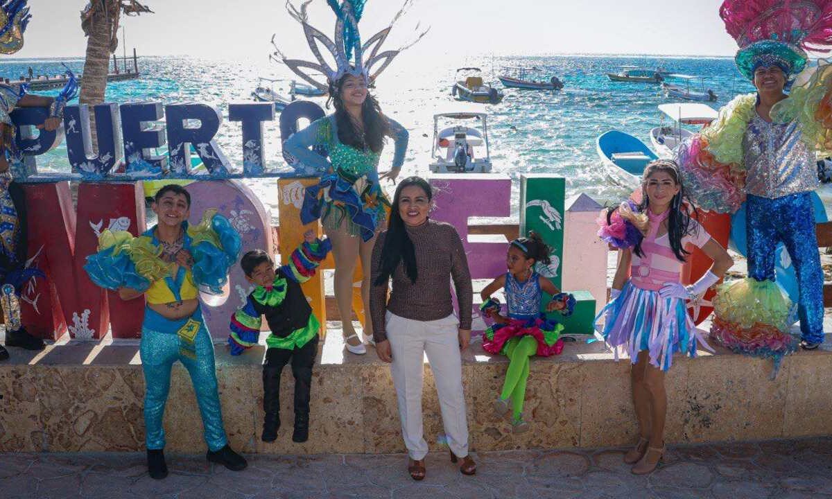 Carnaval de Puerto Morelos 2025.