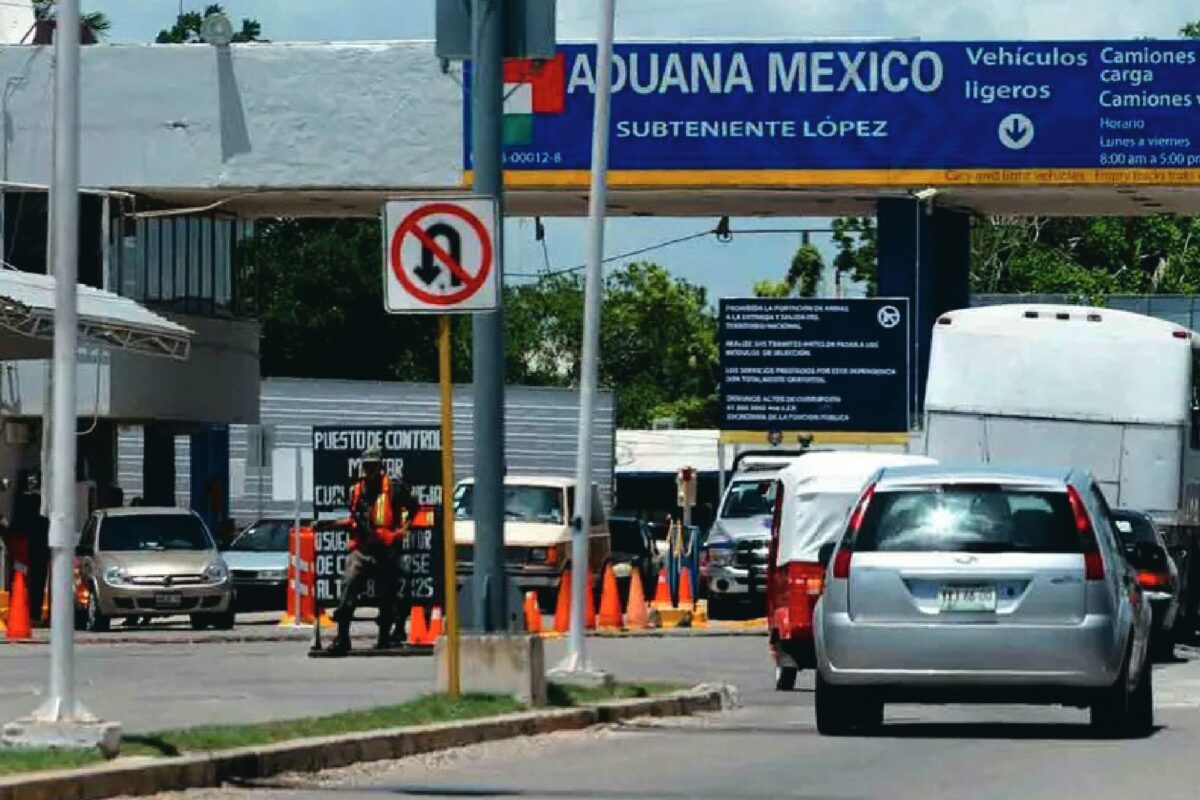 Quintana Roo refuerza vigilancia en la frontera con Belice.