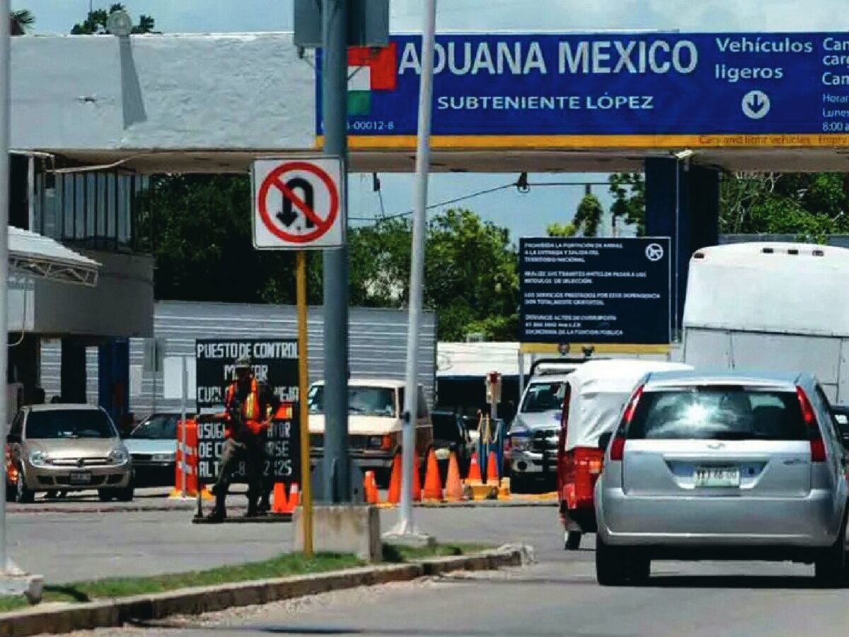 Quintana Roo refuerza vigilancia en la frontera con Belice.