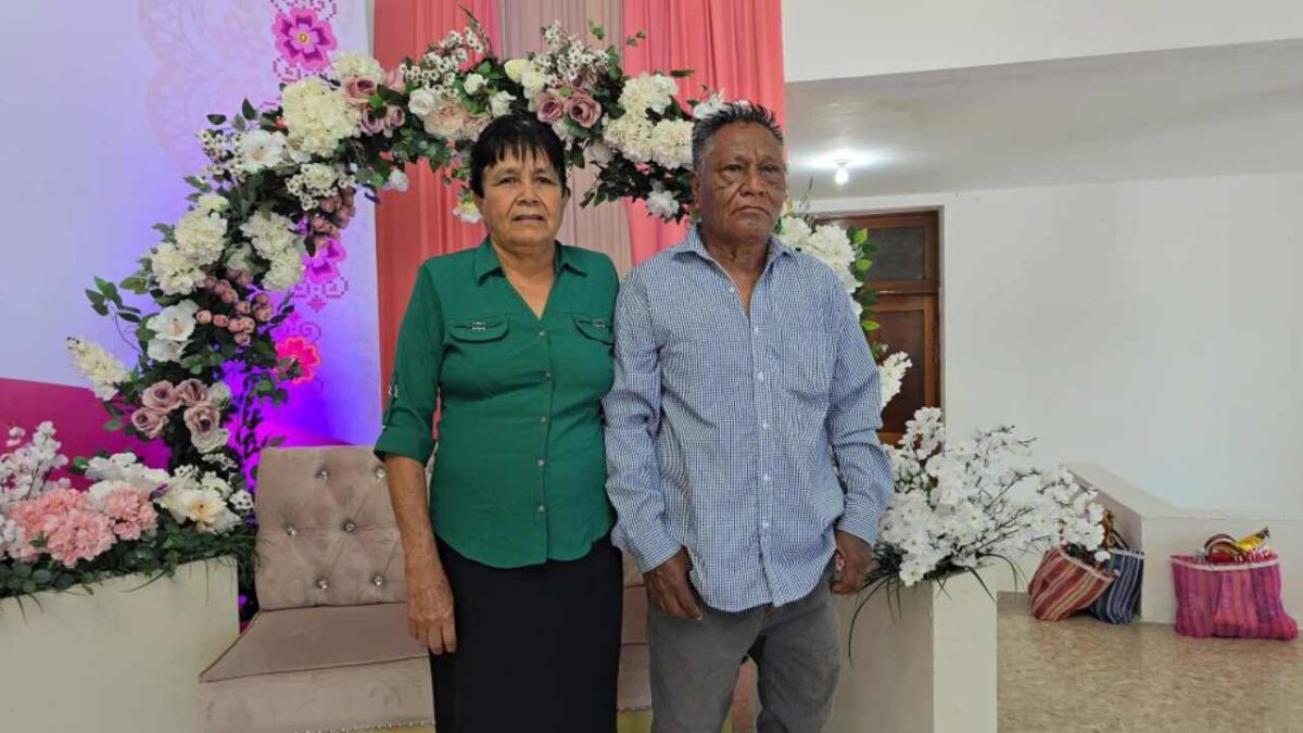 Refugio Torres Ruiz, de 78 años, y Juana Ortiz, de 75.