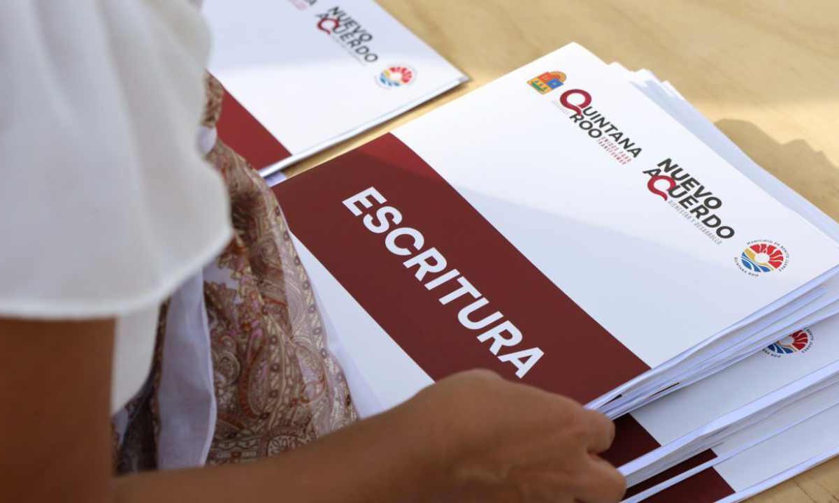 Escrituras para colonias regularizadas