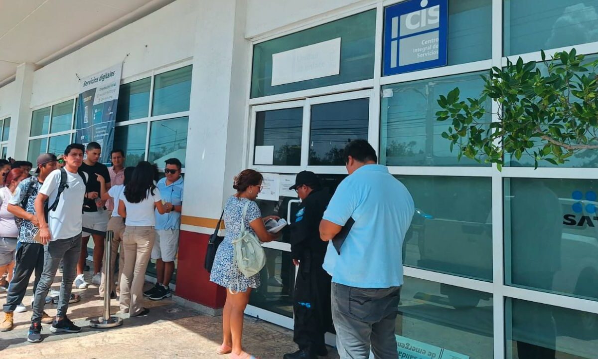 Oficinas del SAT en Cancún.