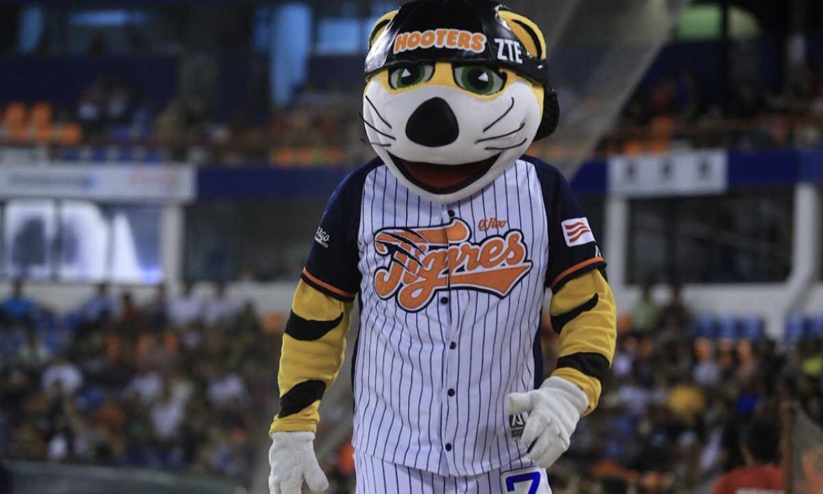 Chacho, insignia de los Tigres de Quintana Roo.