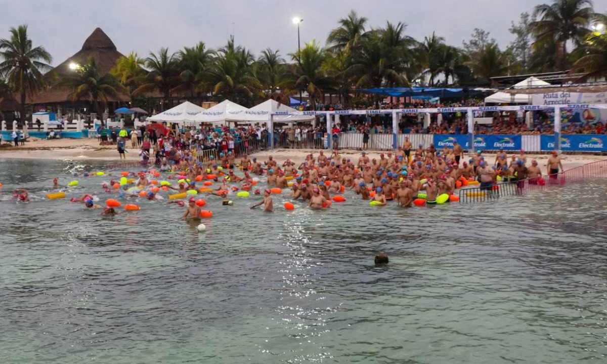 Maratón de aguas abiertas.