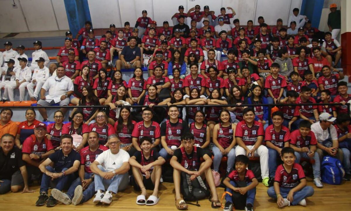 Deportistas de Isla Mujeres.