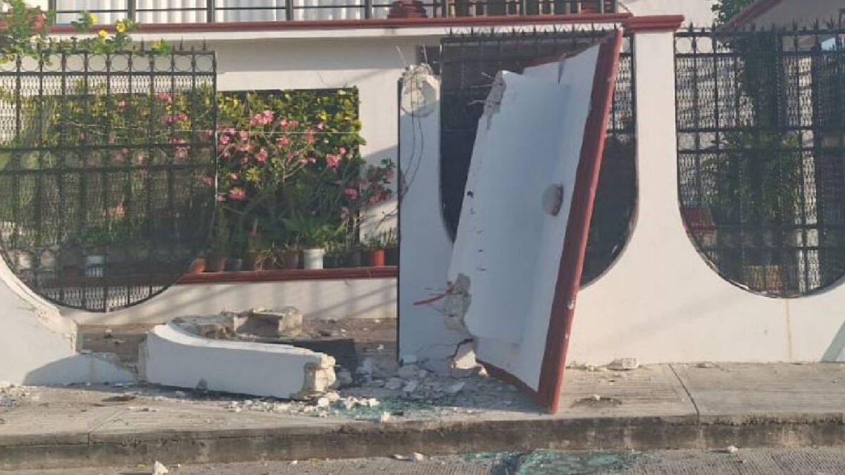El aparato accidente en Cancún ocurrió esta mañana.