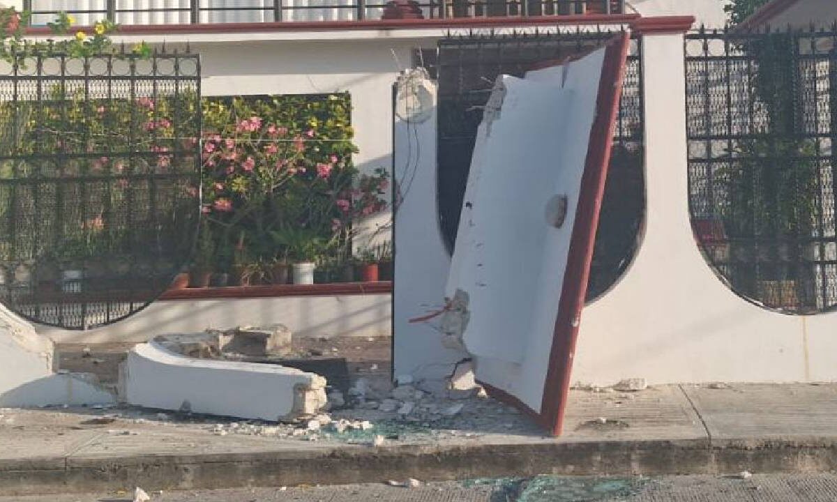 El aparato accidente en Cancún ocurrió esta mañana.