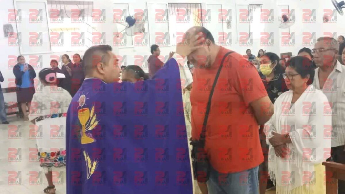 Activa participación en el Miércoles de Ceniza.