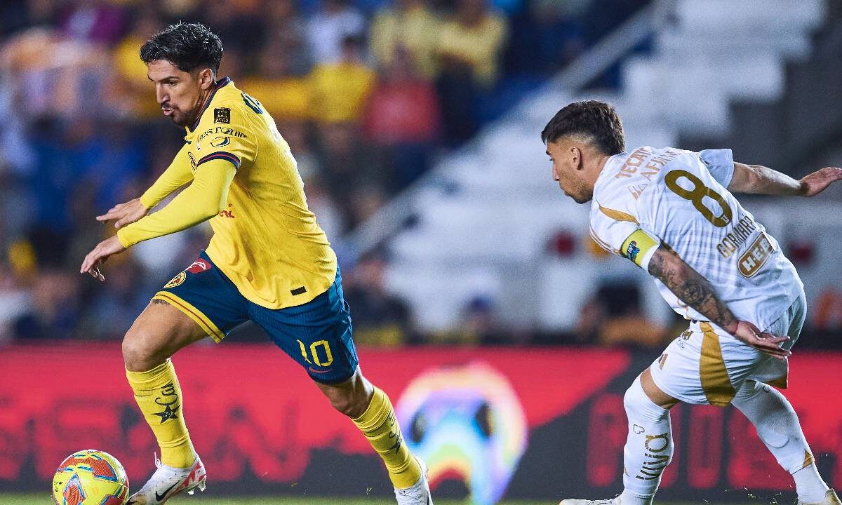 América vs Tigres. Ganan los capitalinos.