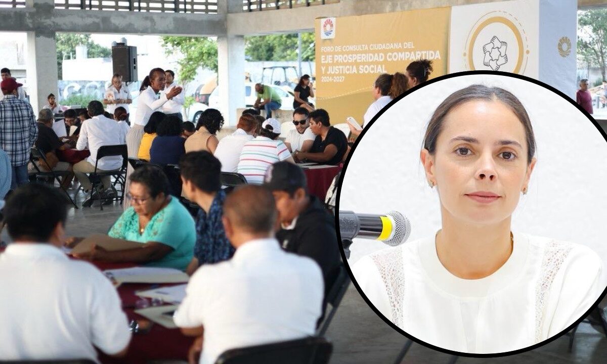 La alcaldesa de Benito Juárez, Ana Paty Peralta de la Peña.