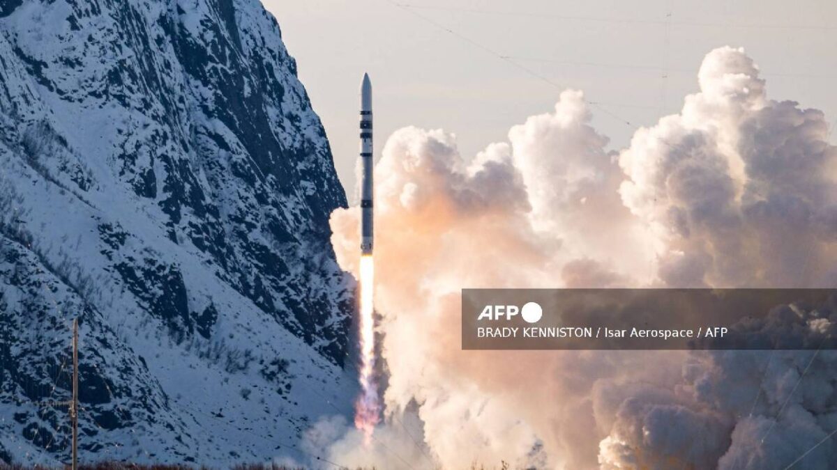 El cohete Spectrum explotó.