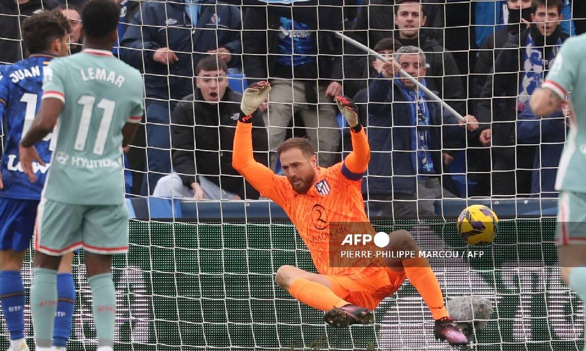 Atlético de Madrid perdió contra el Getafe.