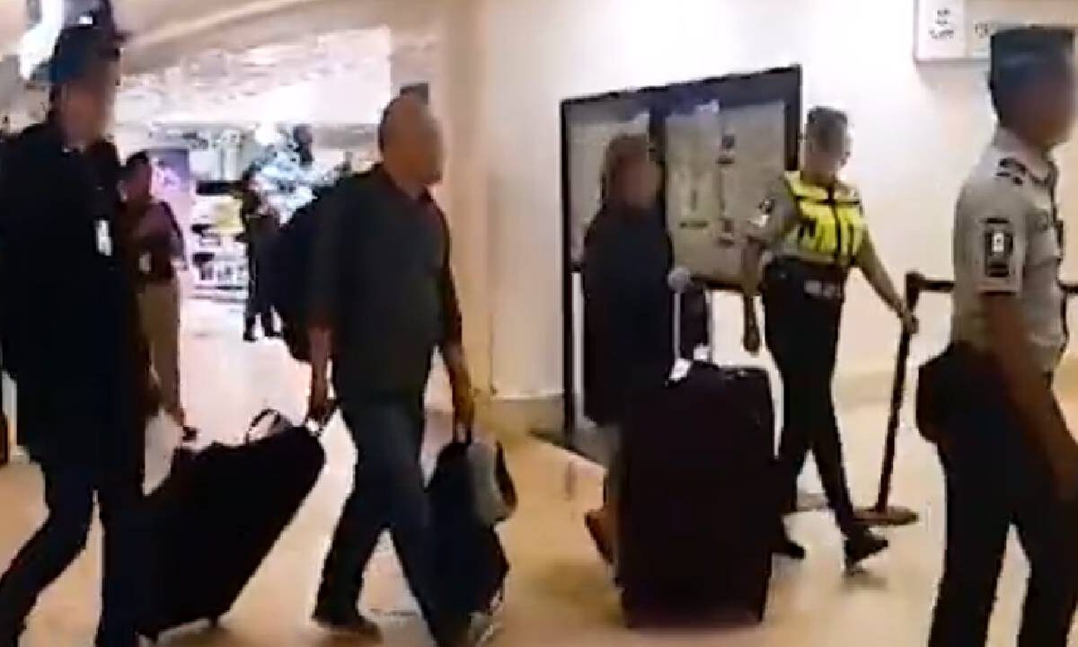 La pareja fue detenida por fraude a una cadena hotelera.