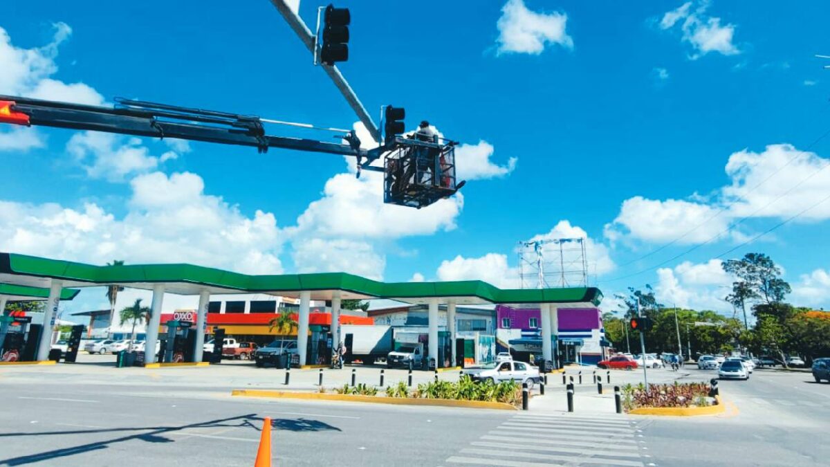 La ciudad de Cancún sigue modernizándose.