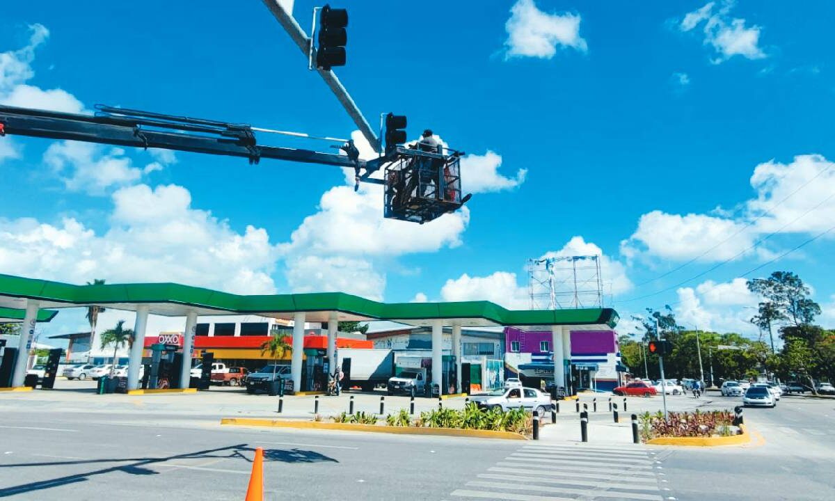 La ciudad de Cancún sigue modernizándose.