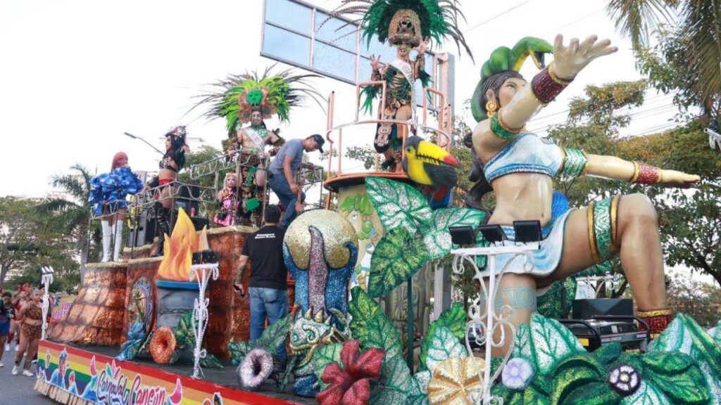 Carnaval de Cancún.