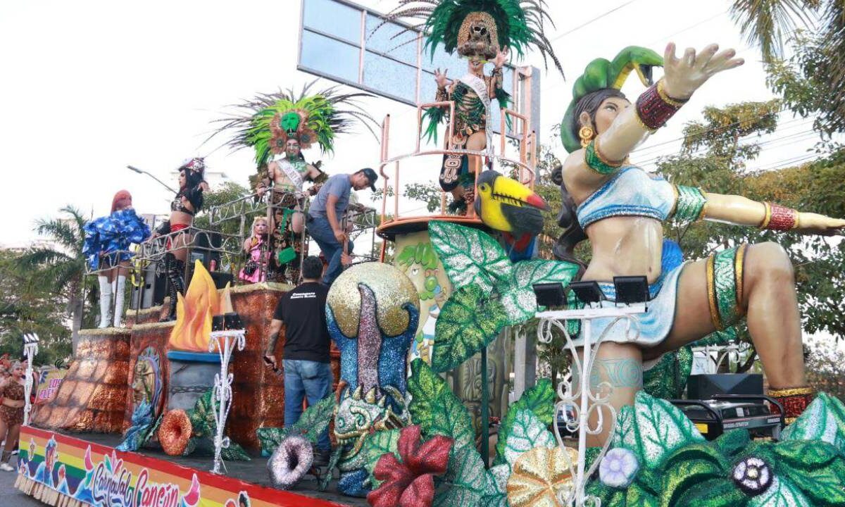 Carnaval de Cancún.