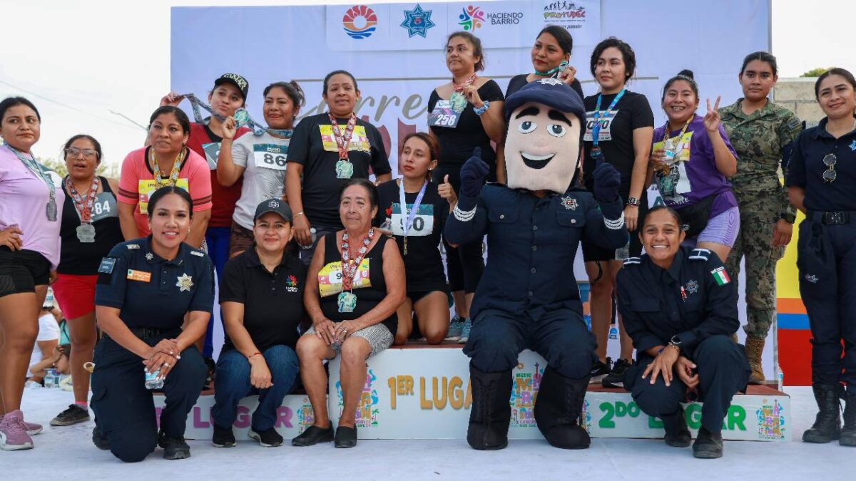 la "Carrera en tu Colonia" fue exitosa.
