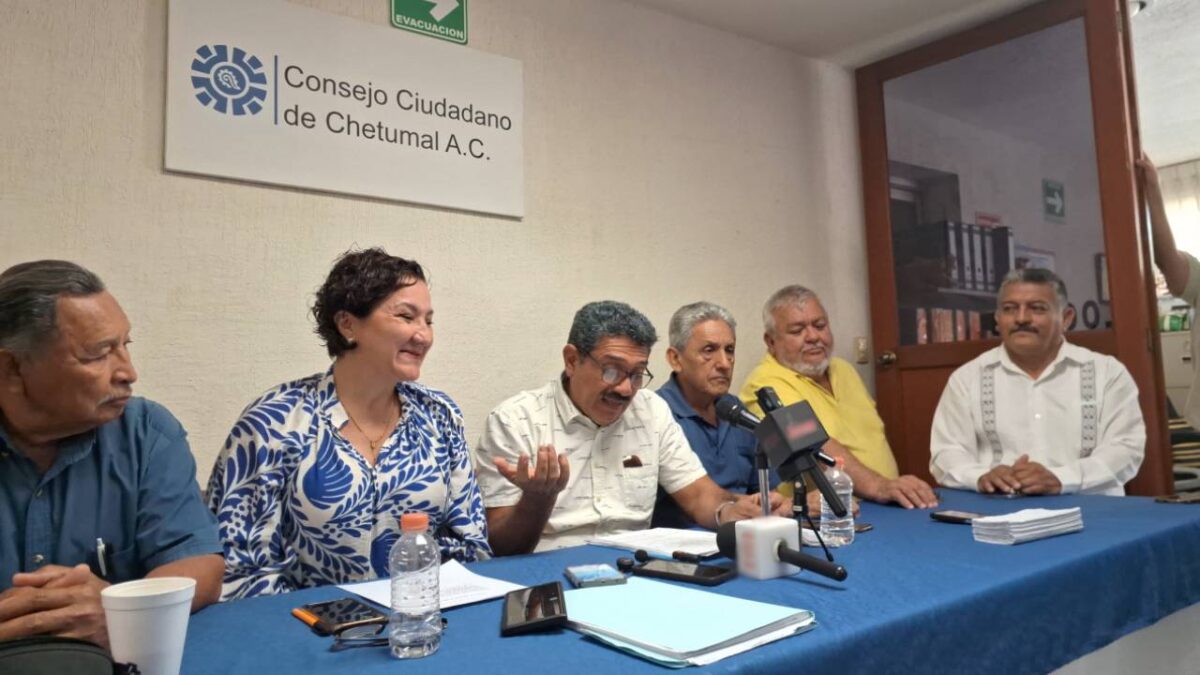 Integrantes del Consejo Ciudadano de Quintana Roo.