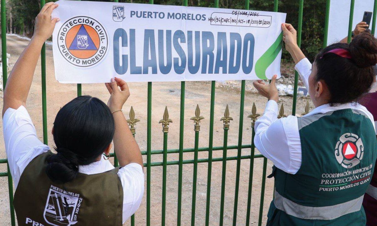 Clausura en la Ruta de los Cenotes.