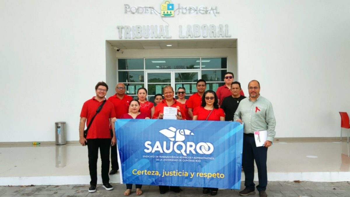 Sindicalizados de la Uaqroo.