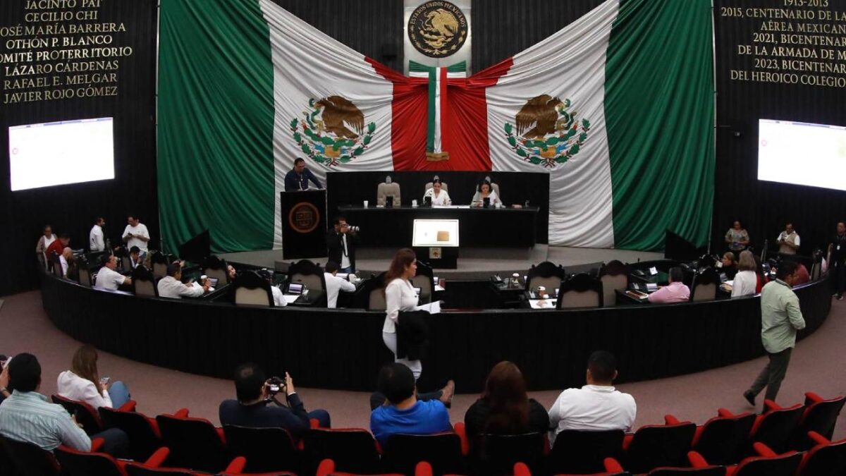 Sesión del Congreso de Quintana Roo.