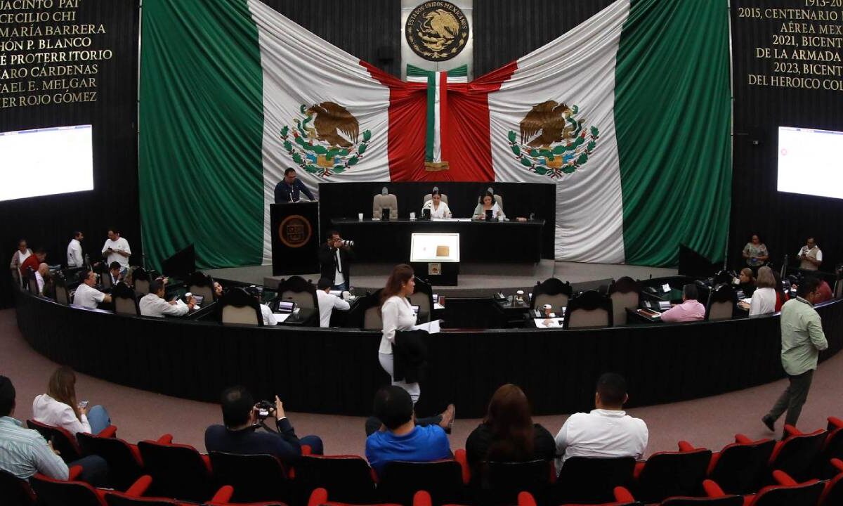 Sesión del Congreso de Quintana Roo.