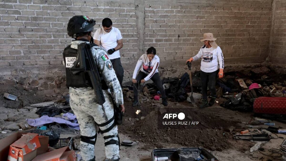 Indagan los restos hallados en Teuchitlán, Jalisco..