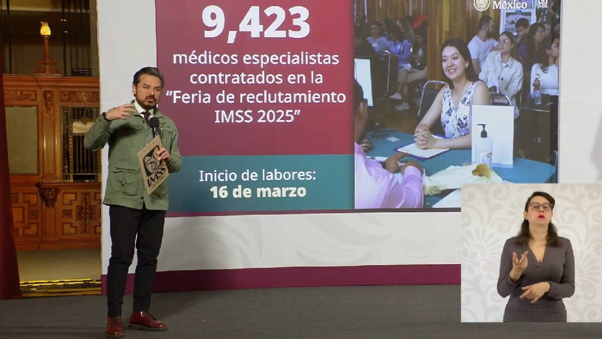 Quintana Roo alcanzó el 100% de la contratación de médicos.