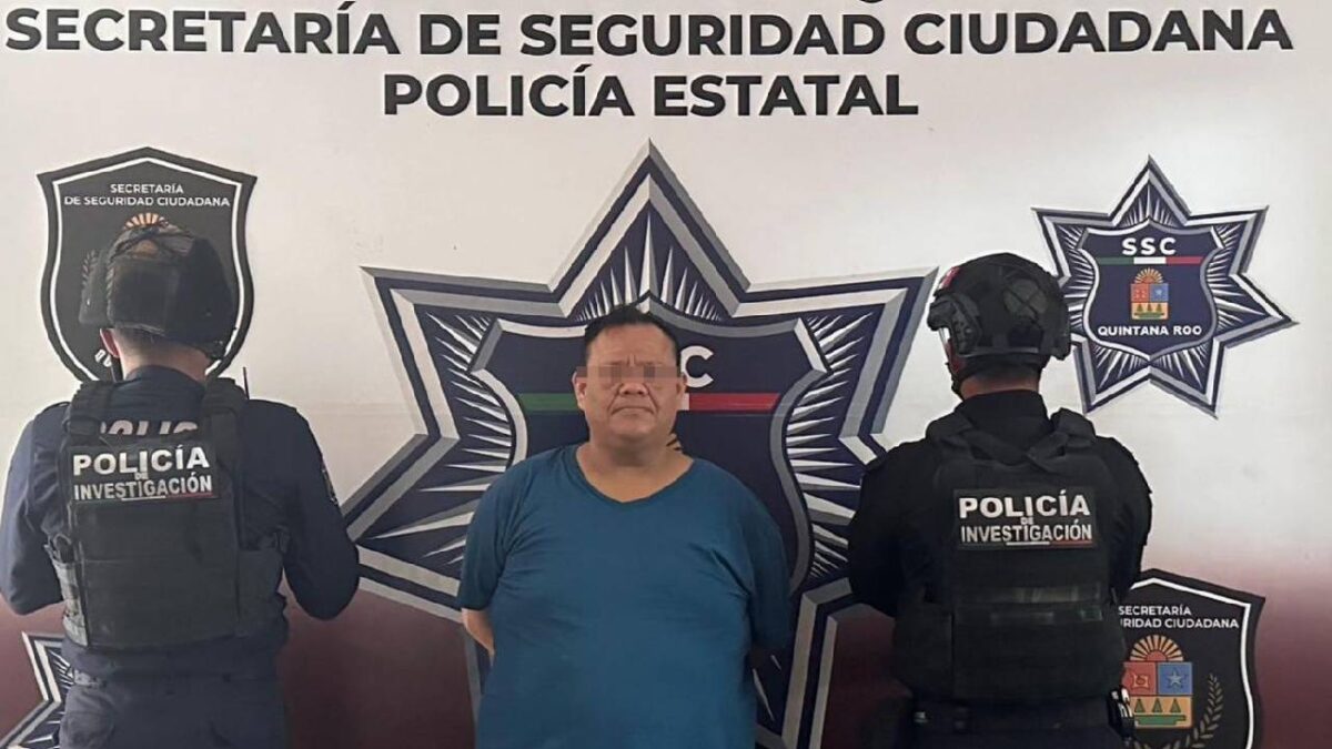 Cae en Cancún sujeto por narcomenudeo.