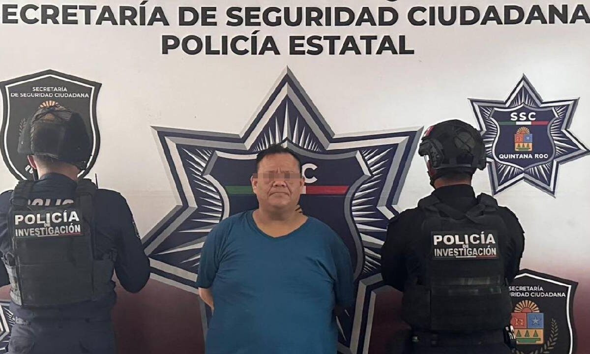 Cae en Cancún sujeto por narcomenudeo.