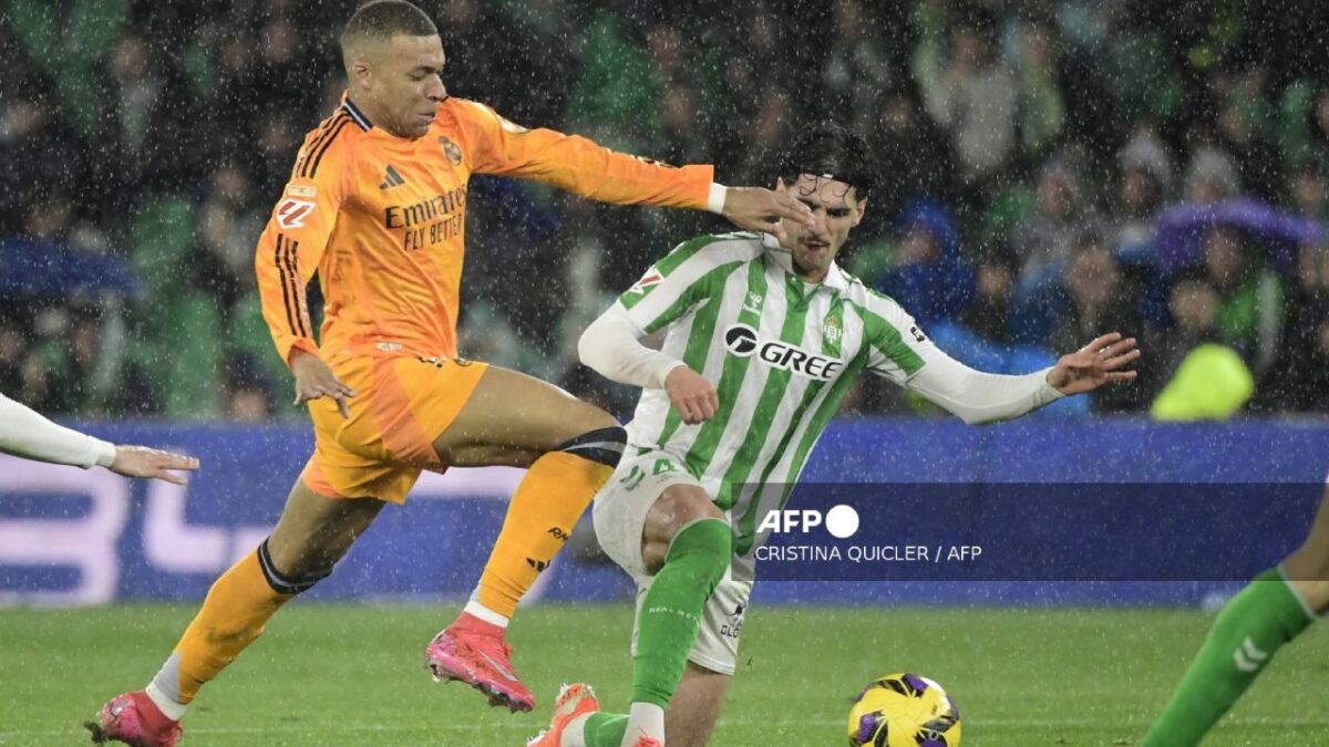 Partido del Betis vs. Real Madrid.