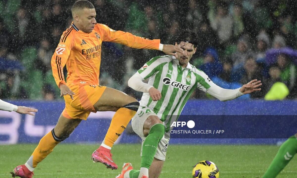 Partido del Betis vs. Real Madrid.