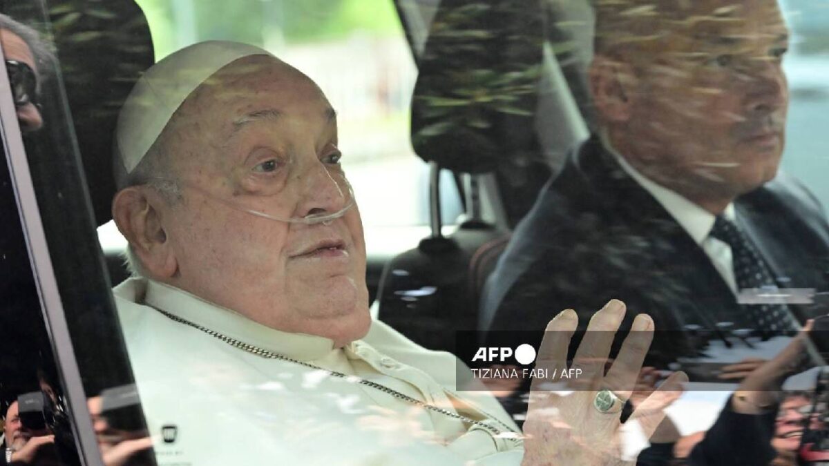 El Papa Francisco podría reaparecer en público.