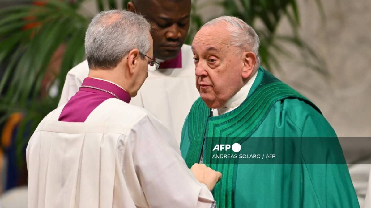 El Papa Francisco dirigió un mensaje.