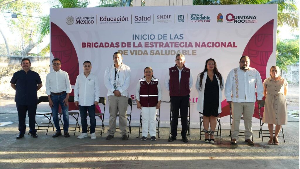 Quintana Roo lanza brigadas de la salud.