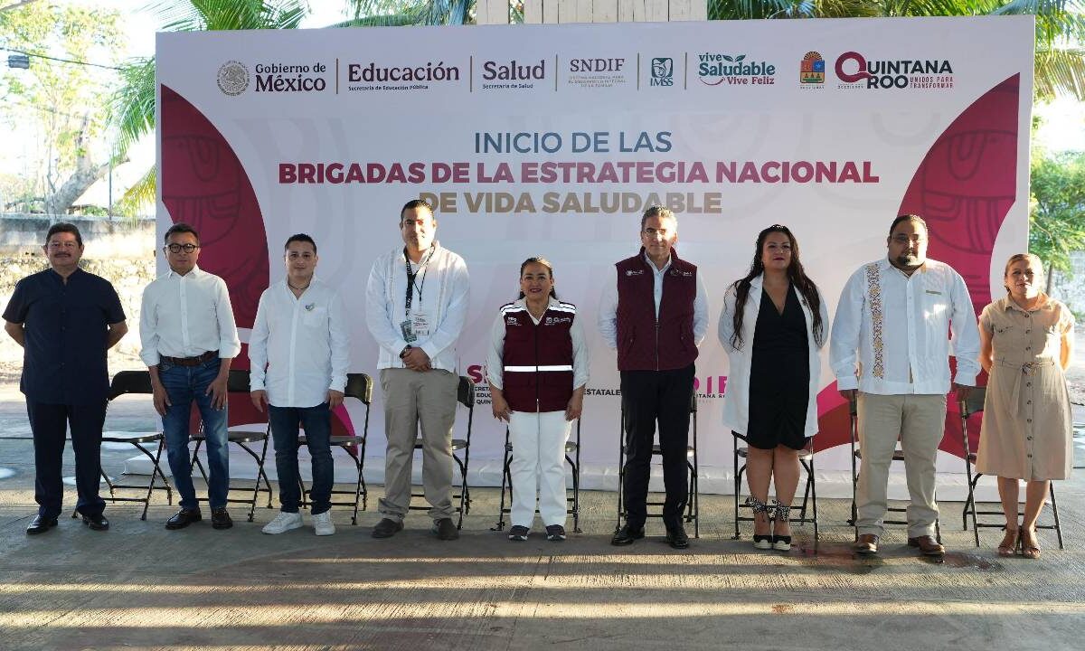 Quintana Roo lanza brigadas de la salud.
