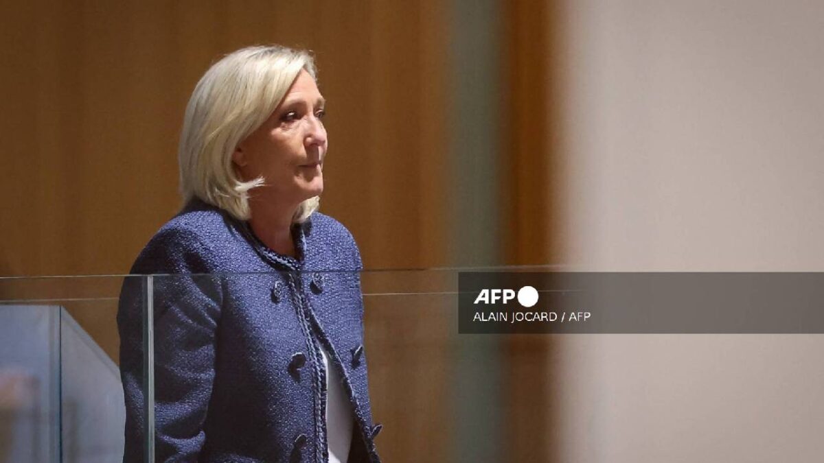 la líder ultraderechista Marine Le Pne, en aprietos.