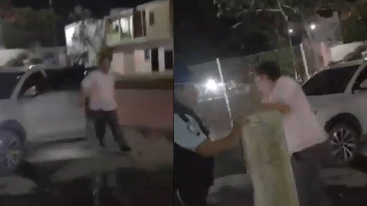 Médico del Hospital General fue captado agrediendo a un empleado.